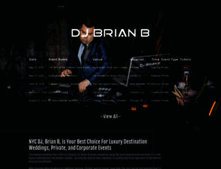 djbrianbofficial.com screenshot