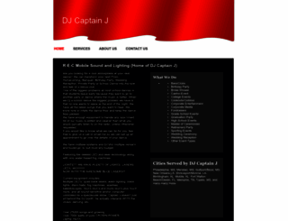 djcaptainj.com screenshot