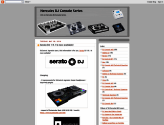 djconsole.blogspot.com screenshot