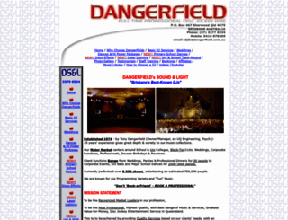 djdangerfield.com.au screenshot