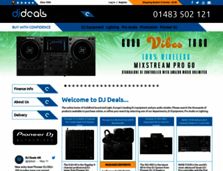 djdeals.co.uk screenshot