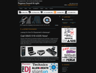 djequipmenthireedinburgh.co.uk screenshot