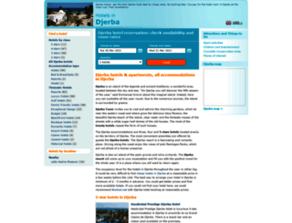 djerba-hotels.net screenshot
