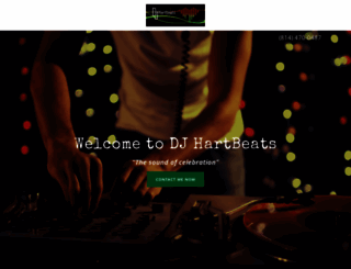 djhartbeats.com screenshot