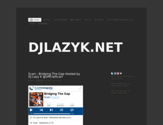 djlazyk.net screenshot