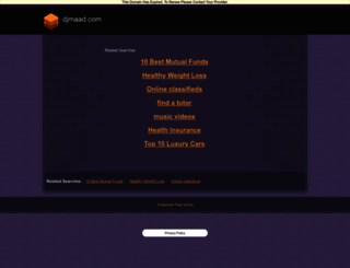 djmaad.com screenshot