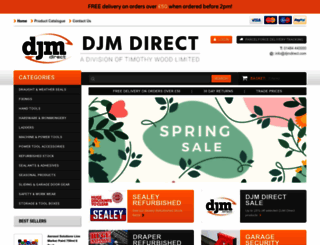 djmdirect.com screenshot