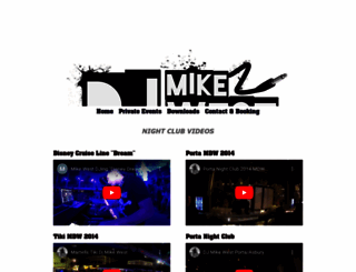 djmikewest.com screenshot