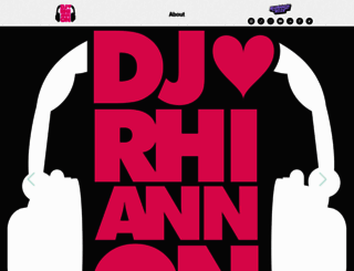 djrhiannon.com screenshot