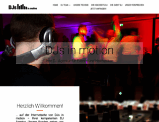 djs-in-motion.de screenshot