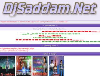 djsaddam.net screenshot