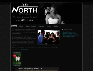 djsnorth.net screenshot