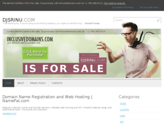 djsrinu.com screenshot