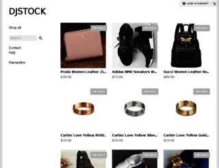 djstock1.storenvy.com screenshot