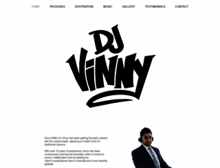 djvinny.com.au screenshot