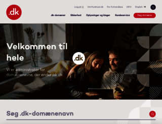 dk-hostmaster.dk screenshot