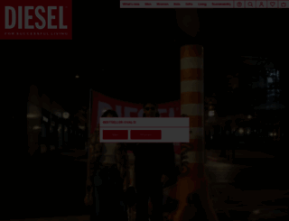 dk.diesel.com screenshot