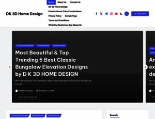 dk3dhomedesign.com screenshot