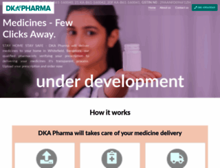 dkapharma.com screenshot