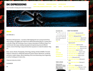 dkexpressions.wordpress.com screenshot