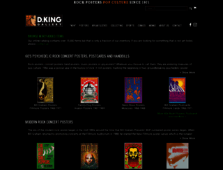 dking-gallery.com screenshot