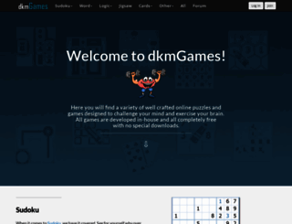 dkmgames.com screenshot