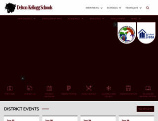 dkschools.org screenshot