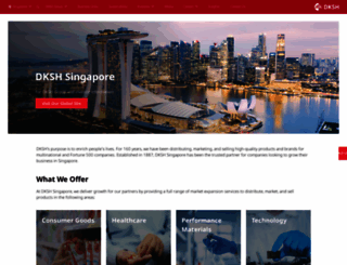 dksh.com.sg screenshot