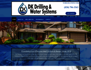 dkwaterwells.com screenshot