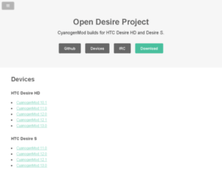 dl.opendesireproject.org screenshot