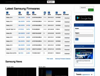 dl.samfrew.com screenshot