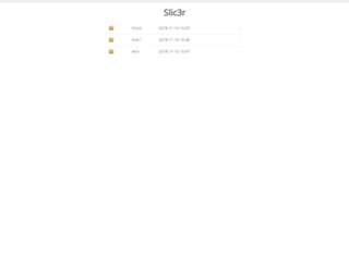 dl.slic3r.org screenshot