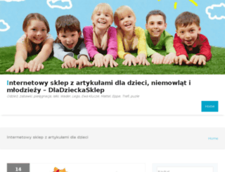 dladzieckasklep.pl screenshot