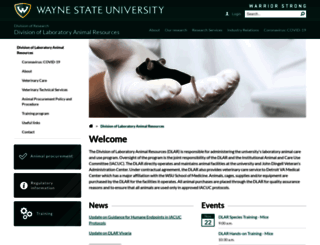 dlar.wayne.edu screenshot