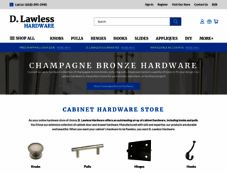 dlawlesshardware.com screenshot