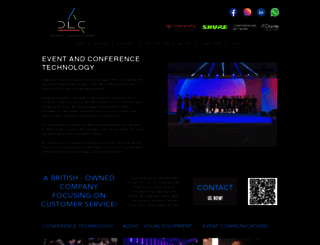 dlcevents.com screenshot