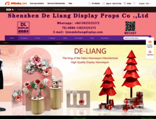 dldisplayprops.en.alibaba.com screenshot