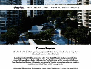 dleedon.com screenshot