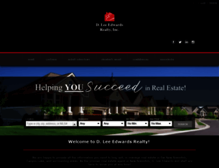 dleeedwardsrealty.com screenshot