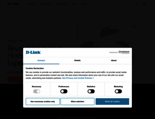dlink.com screenshot