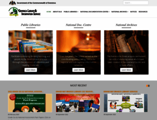 dlis.gov.dm screenshot