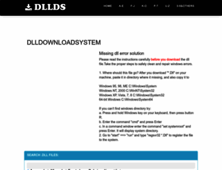 dll-download-system.com screenshot
