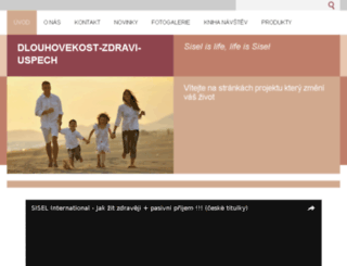 dlouhovekost-zdravi-uspech.webnode.cz screenshot