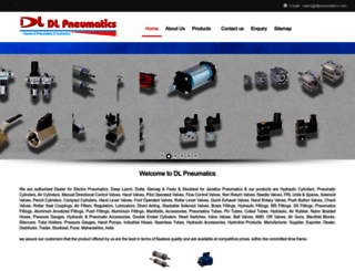 dlpneumatics.com screenshot