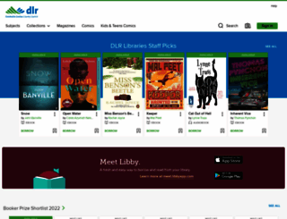 dlrcoco.libraryreserve.com screenshot