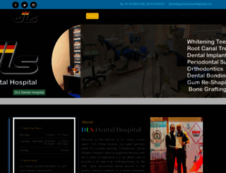 dlsdentalhospital.com screenshot