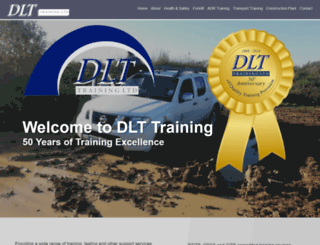 dlt-training.com screenshot