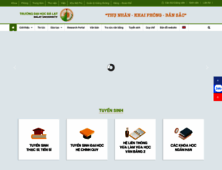 dlu.edu.vn screenshot