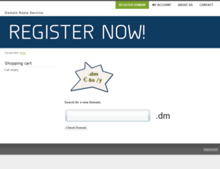 dm-domains.com screenshot