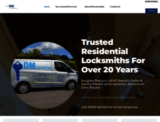 dm-locksmiths.co.uk screenshot